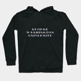 gwash glitter lettering Hoodie